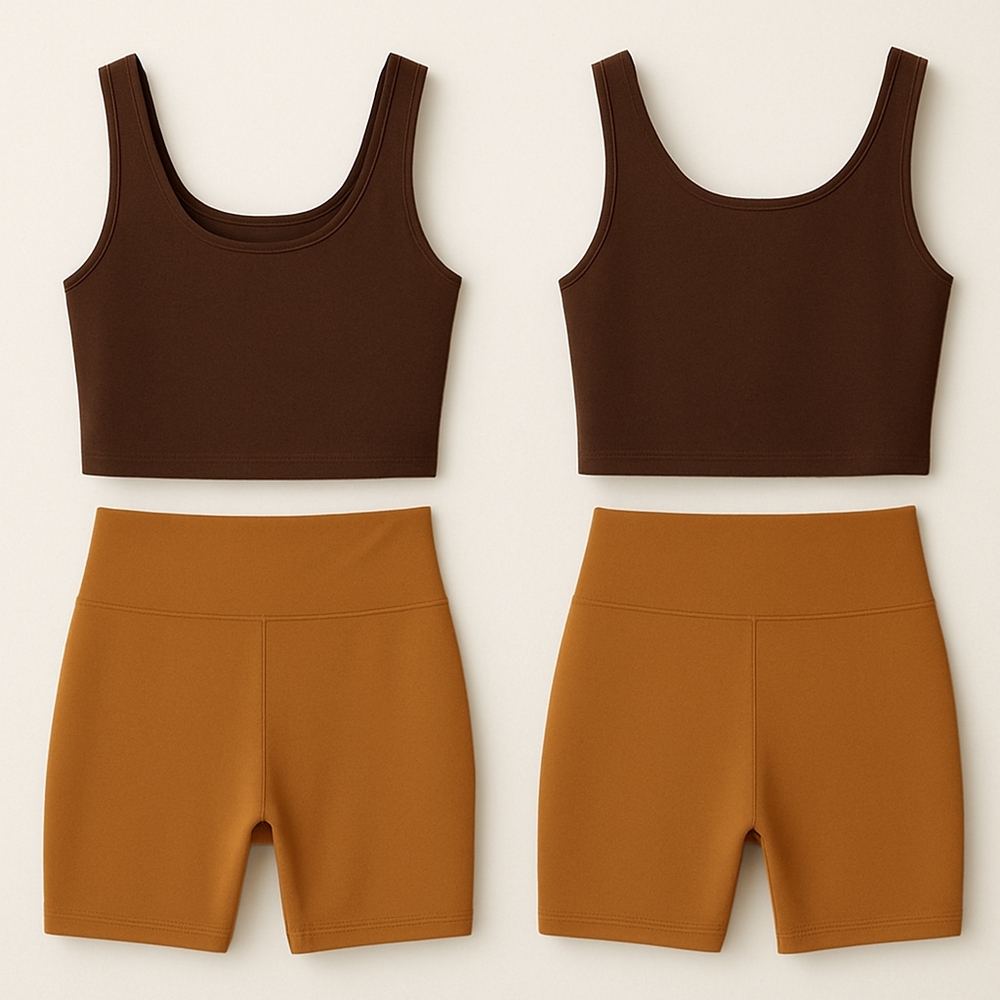 Curve Control 2-Piece Set – Fitted Top & Booty Shorts
Curve Control 2-Piece Set